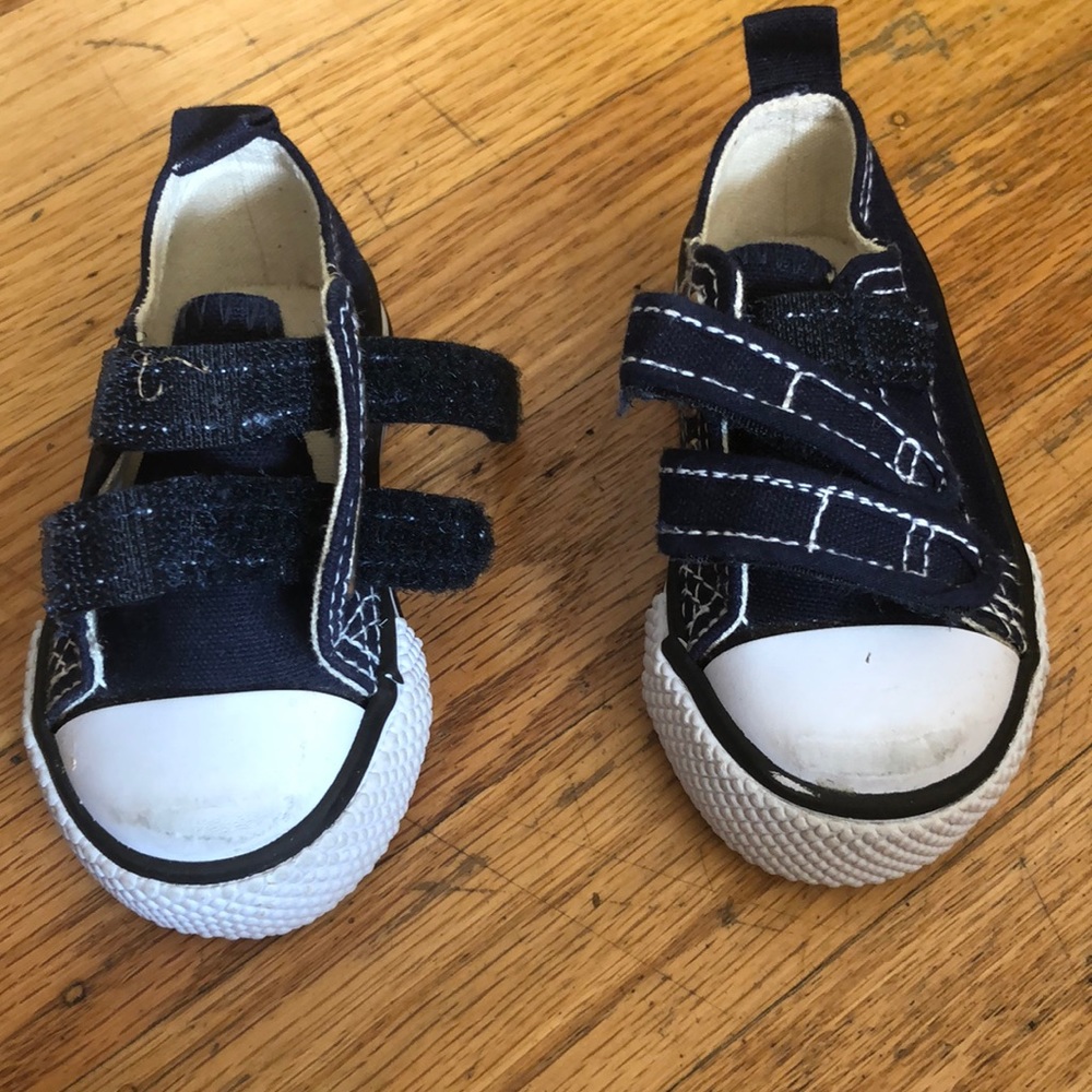 Blue boy shoes